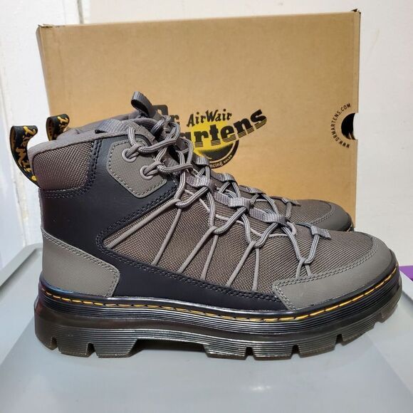 Dr. Martens Buwick Mens Sz 8 /Womens Sz 9 Gunmetal 30846029 Extra Tough New